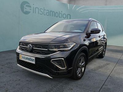 Gebraucht VW T-Cross R-line 116 PS (85 kW) 2024 Schwarz SUV