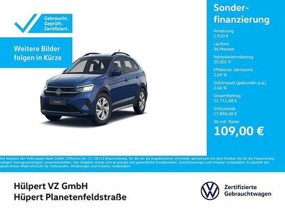 Brugt VW Taigo Life 116 HK (85 kW) 2025 Blå SUV