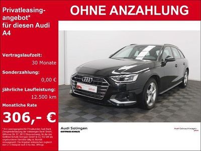 Mythosschwarz metallic Gebraucht 2024 Audi A4 Advanced Kombi | 37.270 € (Etwas zu teuer)