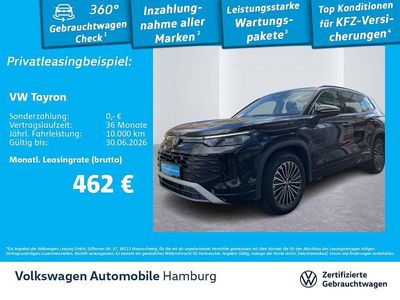 Gebraucht VW Tayron Life 150 PS (110 kW) 2025 Grenadillschwarz metallic SUV