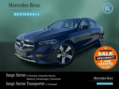 Gebraucht Mercedes C220 Avantgarde 200 PS (147 kW) 2022 Cavansitblau Kombi