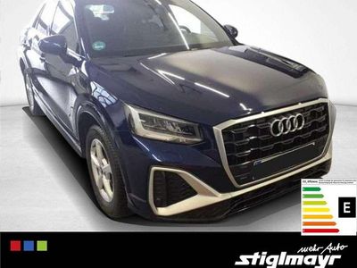 Gebraucht Audi Q2 S-Line 150 PS (110 kW) 2023 Navarrablau metallic SUV