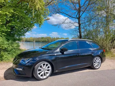 Usata Seat Leon ST FR 179 CV (131 kW) 2017 Nero Station wagon