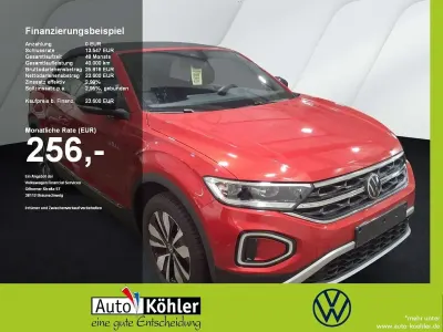 Gebraucht VW T-Roc Cabriolet Goal 116 PS (85 kW) 2025 Kings red metallic Cabrio