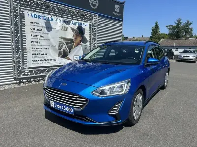Gebraucht Ford Focus Trend 101 PS (74 kW) 2018 Blau metallic