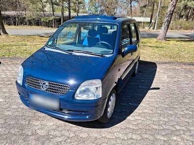 Usata Opel Agila 58 CV (42 kW) 2002 Blu Monovolume
