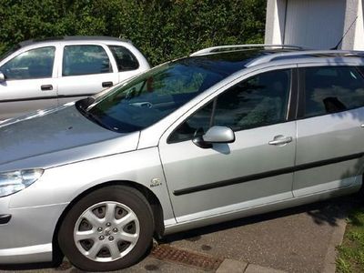 Gebraucht Peugeot 407 185 PS (136 kW) 2007 Silber metallic Kombi