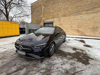 Gebraucht Mercedes CLA200 AMG line 163 PS (119 kW) 2024 Schwarz Coupé