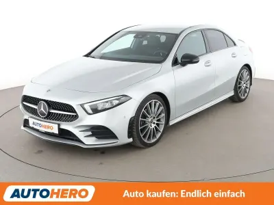 Gebraucht Mercedes A200 AMG line 150 PS (110 kW) 2020 Iridiumsilber Limousine