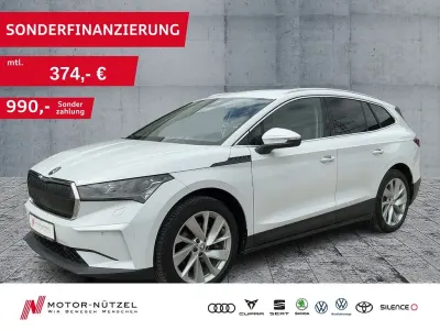 Używany Skoda Enyaq iV Loft 131 kW (179 KM) 2021 Biały SUV