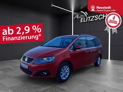Gebraucht Seat Alhambra Style 150 PS (110 kW) 2021 "romance" rot Van / Kleinbus