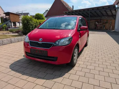 Gebraucht Skoda Citigo Ambition 60 PS (44 kW) 2012 Rot Kleinwagen