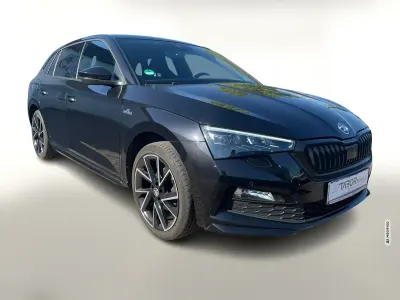 Gebraucht Skoda Scala Monte Carlo 150 PS (110 kW) 2022 Schwarz metallic Kleinwagen
