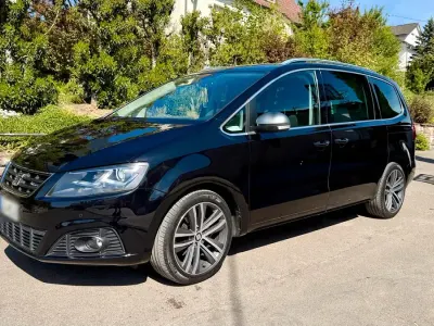 Gebraucht Seat Alhambra 184 PS (135 kW) 2018 Schwarz Van / Kleinbus