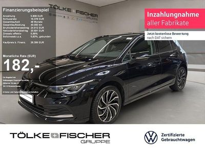 Gebraucht VW Golf VIII Move 131 PS (96 kW) 2023 Deep black perleffekt (metallic) Limousine