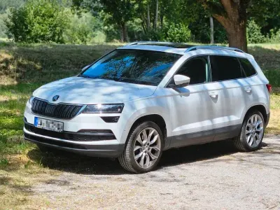 Gebraucht Skoda Karoq 150 PS (110 kW) 2017 Weiß SUV