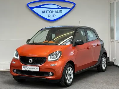 Begagnad Smart ForFour Basis 71 HK (52 kW) 2016 Orange Halvkombi