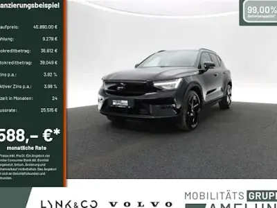 Brugt Volvo EX40 Plus 300 kW (408 HK) 2024 Sort SUV