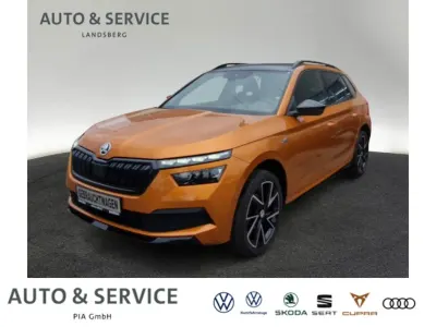 Gebraucht Skoda Kamiq Monte Carlo 110 PS (80 kW) 2023 Phoenixorange premium metallic SUV