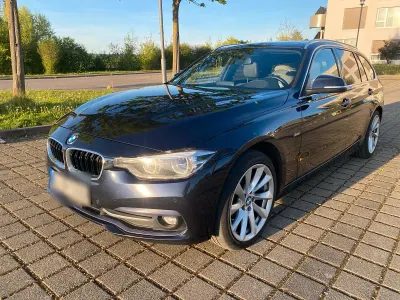 Gebraucht BMW 320 Sport Line 190 PS (139 kW) 2017 Blau Kombi