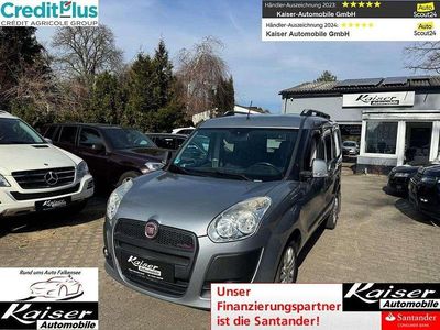 Grau Gebraucht 2014 Fiat Doblò Van / Kleinbus | 9.999 €