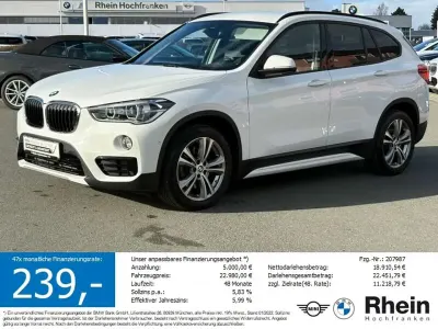 Occasion BMW X1 Sport Line 190 ch (139 kW) 2018 Blanc SUV