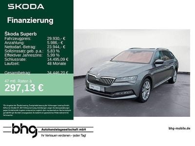 Gebraucht Skoda Superb Style 200 PS (147 kW) 2022 Grau Limousine