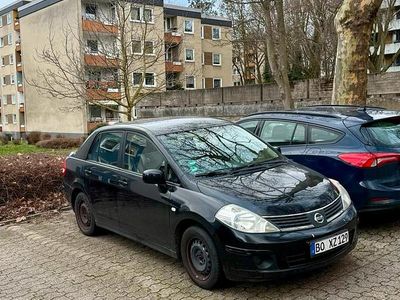 Gebraucht Nissan Tiida 112 PS (82 kW) 2008 Schwarz Limousine