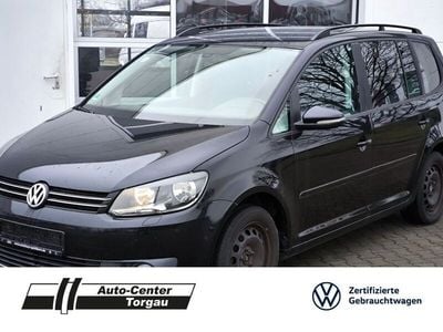 Gebraucht VW Touran Comfortline 105 PS (77 kW) 2012 Schwarz Van / Kleinbus