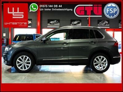 Indiumgrau metallic (metallic) Gebraucht 2018 VW Tiguan Highline SUV | 21.450 € (Guter Preis)