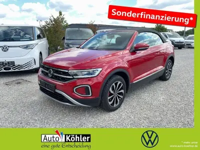 Gebraucht VW T-Roc Cabriolet Style 150 PS (110 kW) 2022 Schwarz Cabrio