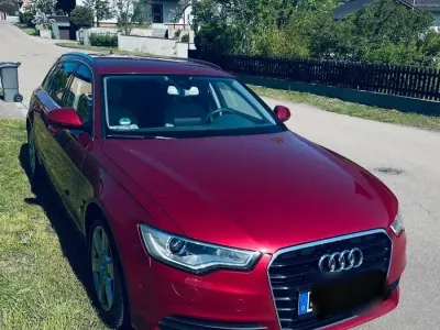 Gebraucht Audi A6 204 PS (150 kW) 2011 Rot Kombi
