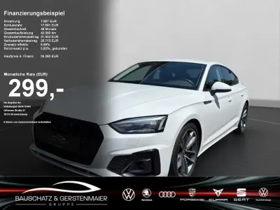 Gebraucht Audi A5 Sportback S-Line 265 PS (194 kW) 2023 Weiß Kleinwagen