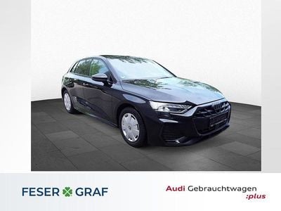 Mythosschwarz metallic Gebraucht 2025 Audi A3 Ambiente Limousine | 33.890 € (Guter Preis)