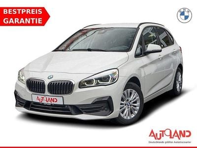 Gebraucht BMW 218 Active Tourer Sport Line 150 PS (110 kW) 2020 Weiß Van / Kleinbus