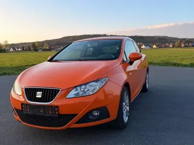 Gebraucht Seat Ibiza SC 86 PS (63 kW) 2009 Orange Kleinwagen