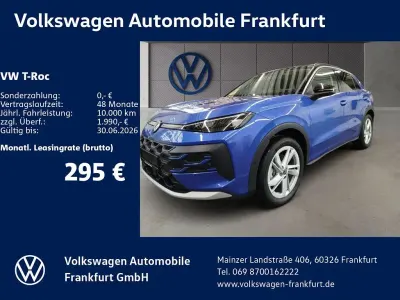 Neu VW T-Roc Cabriolet Life 150 PS (110 kW) 2026 Blau SUV