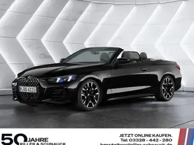 Ny BMW 420 M Sport 184 HK (135 kW) 2025 Sort Cabriolet