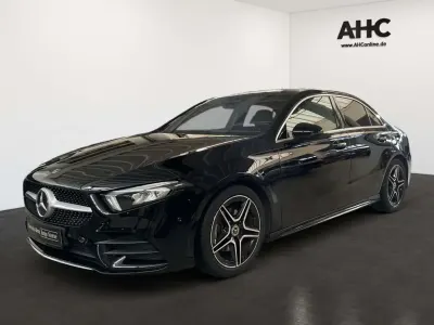Gebraucht Mercedes A200 AMG 163 PS (119 kW) 2019 Unilack nachtschwarz Limousine