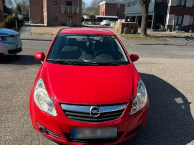 Gebraucht Opel Corsa 87 PS (63 kW) 2008 Rot Kleinwagen