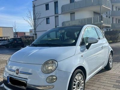 Gebraucht Fiat 500 69 PS (50 kW) 2009 Blau Cabrio