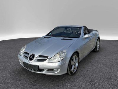 Gebraucht Mercedes SLK200 163 PS (119 kW) 2005 Iridiumsilber  metalliclack Cabrio