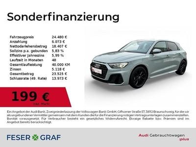 Gebraucht Audi A1 Sportback S-Line 116 PS (85 kW) 2024 Pfeilgrauperleffekt Kleinwagen