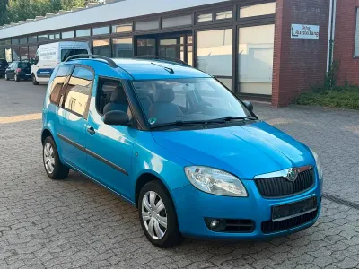 Gebraucht Skoda Roomster Active 86 PS (63 kW) 2007 Blau Van / Kleinbus
