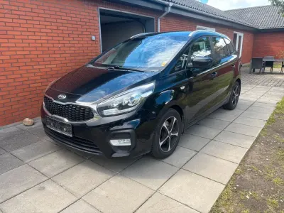 Gebraucht Kia Carens 166 PS (122 kW) 2018 Schwarz Van / Kleinbus
