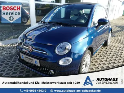Second-hand Fiat 500C Dolcevita 71 CP (52 kW) 2022 Albastru Cabrio