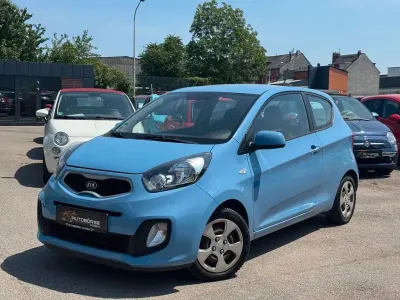 Gebraucht Kia Picanto Edition 7 69 PS (50 kW) 2013 Blau Kleinwagen