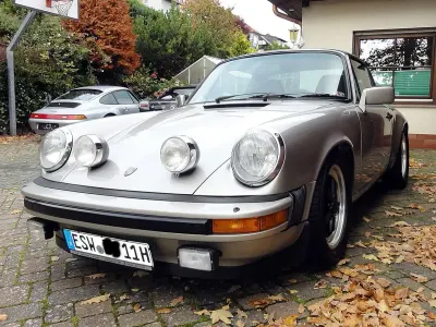 Gebraucht Porsche 911 204 PS (150 kW) 1982 Silber Cabrio