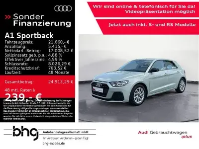 Gebraucht Audi A1 Sportback Advanced Plus 116 PS (85 kW) 2025 Tausilber metallic Kleinwagen