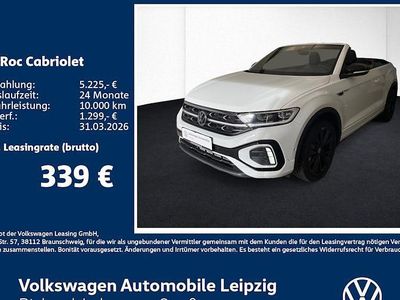 Neu VW T-Roc R-line 150 PS (110 kW) 2025 Weiß SUV
